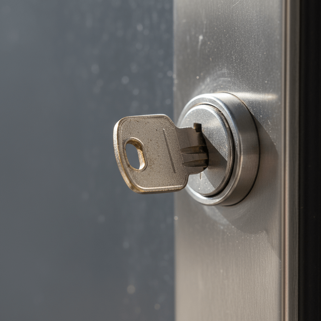 Abgebrochener Schlüssel im Zylinder